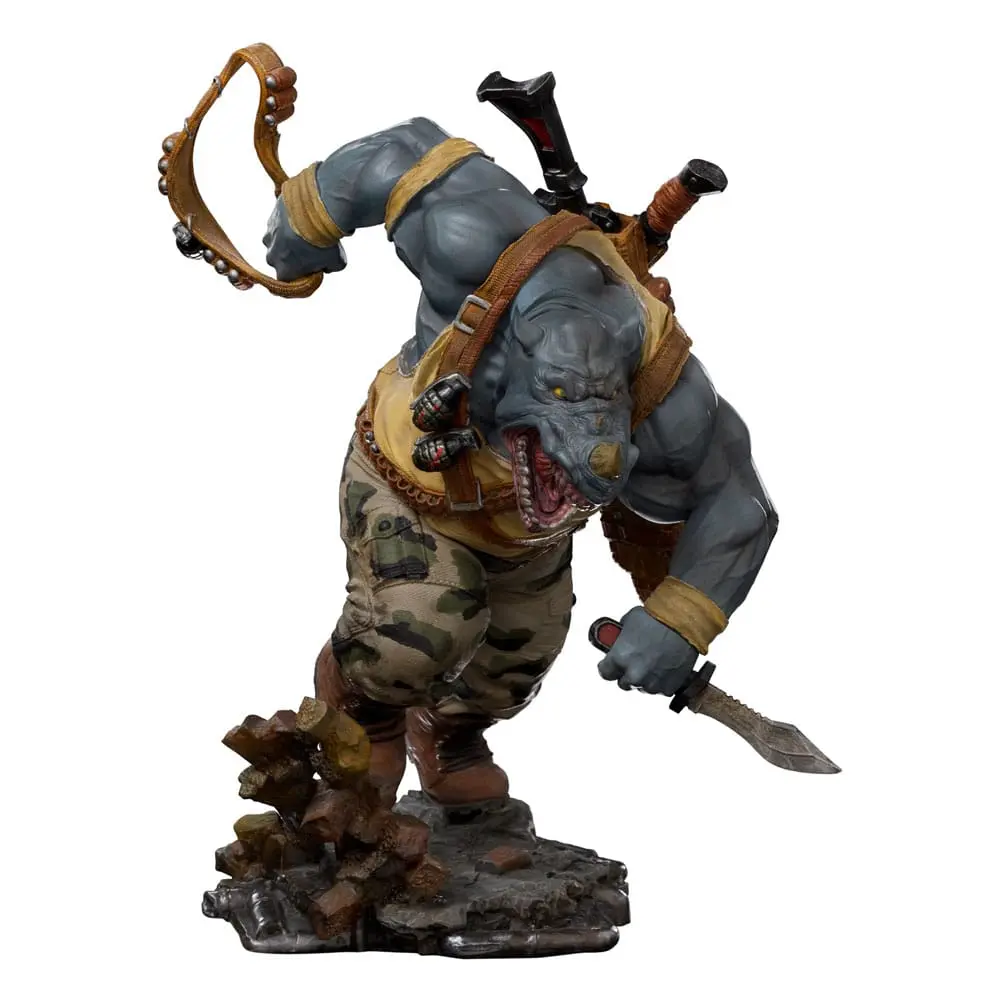 Teenage Mutant Ninja Turtles BDS Art Scale Statue 1/10 Rocksteady 24 cm product photo