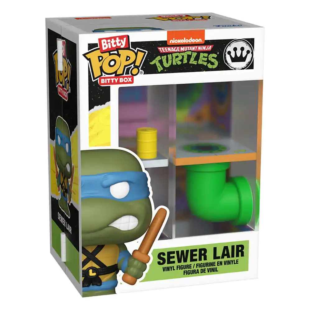 Teenage Mutant Ninja Turtles Bitty Funko POP! Bitty Box Display with 2 Vinyl Figures Sewer Lair product photo