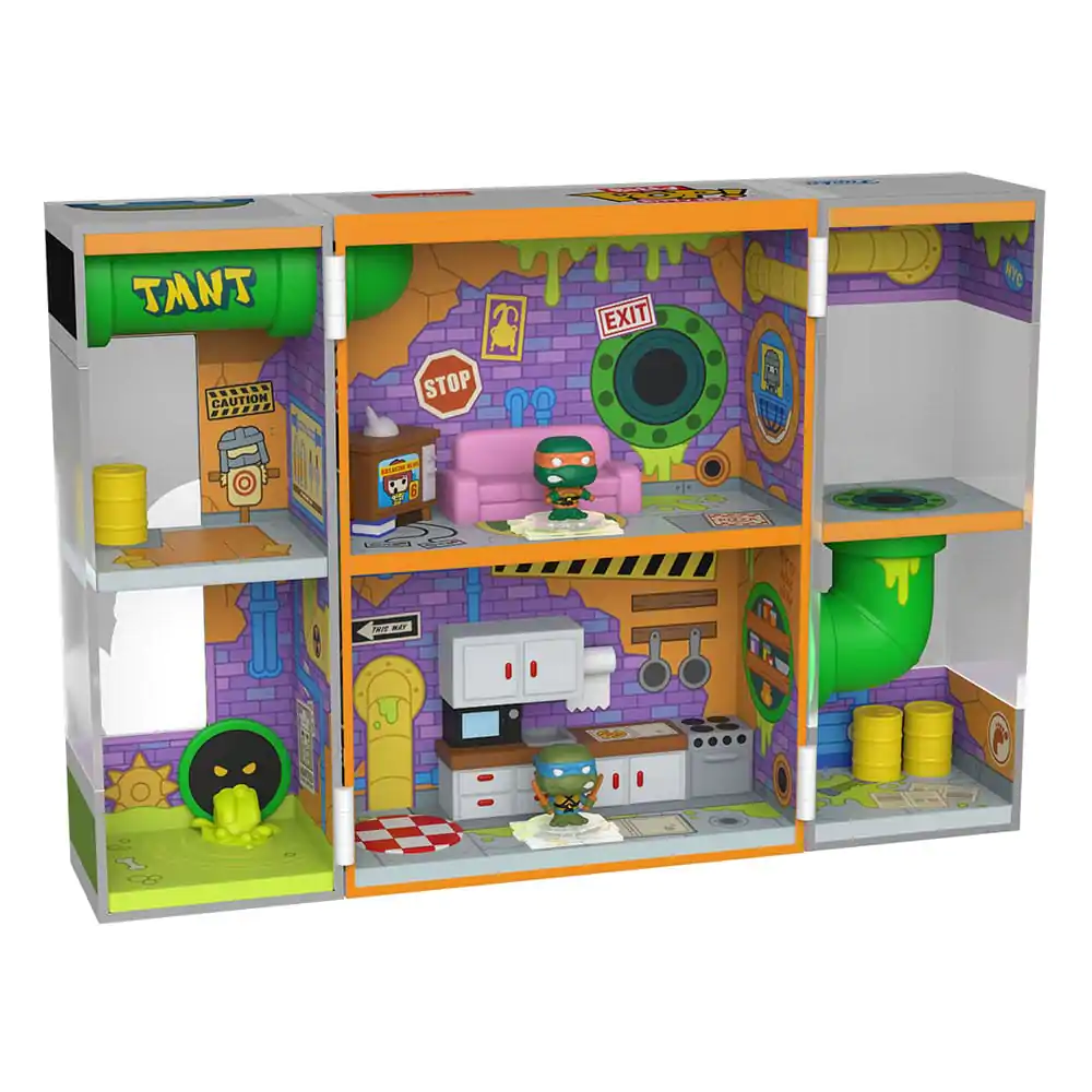 Teenage Mutant Ninja Turtles Bitty Funko POP! Bitty Box Display with 2 Vinyl Figures Sewer Lair product photo