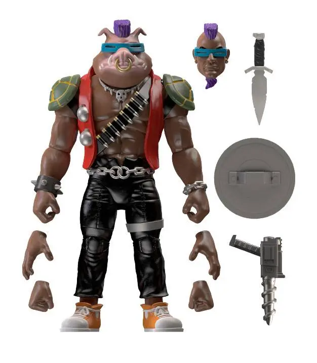 Teenage Mutant Ninja Turtles BST AXN Action Figure '80s BeBop 13 cm termékfotó