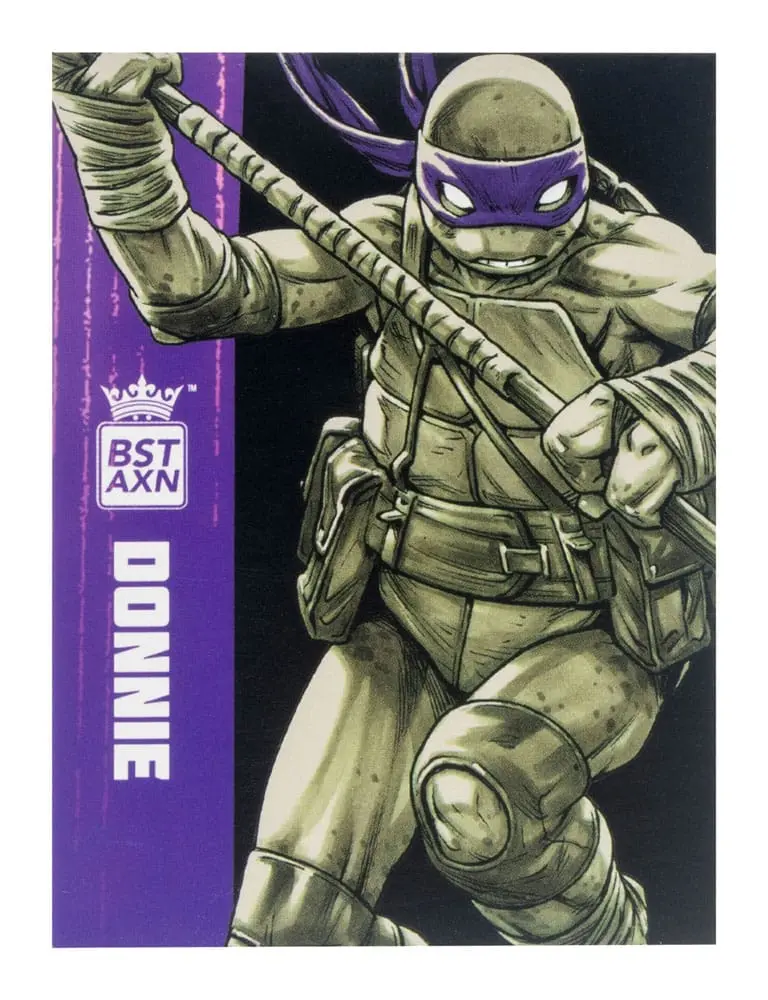 Teenage Mutant Ninja Turtles BST AXN Action Figure 4-Pack Black&White (IDW Comics) 13 cm termékfotó