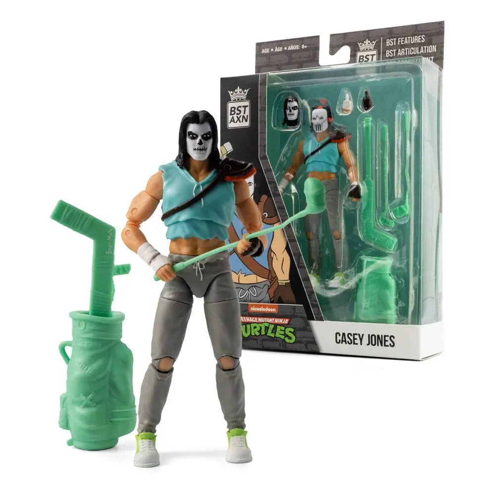 Teenage Mutant Ninja Turtles BST AXN Action Figure Casey Jones Skull Face 13 cm product photo