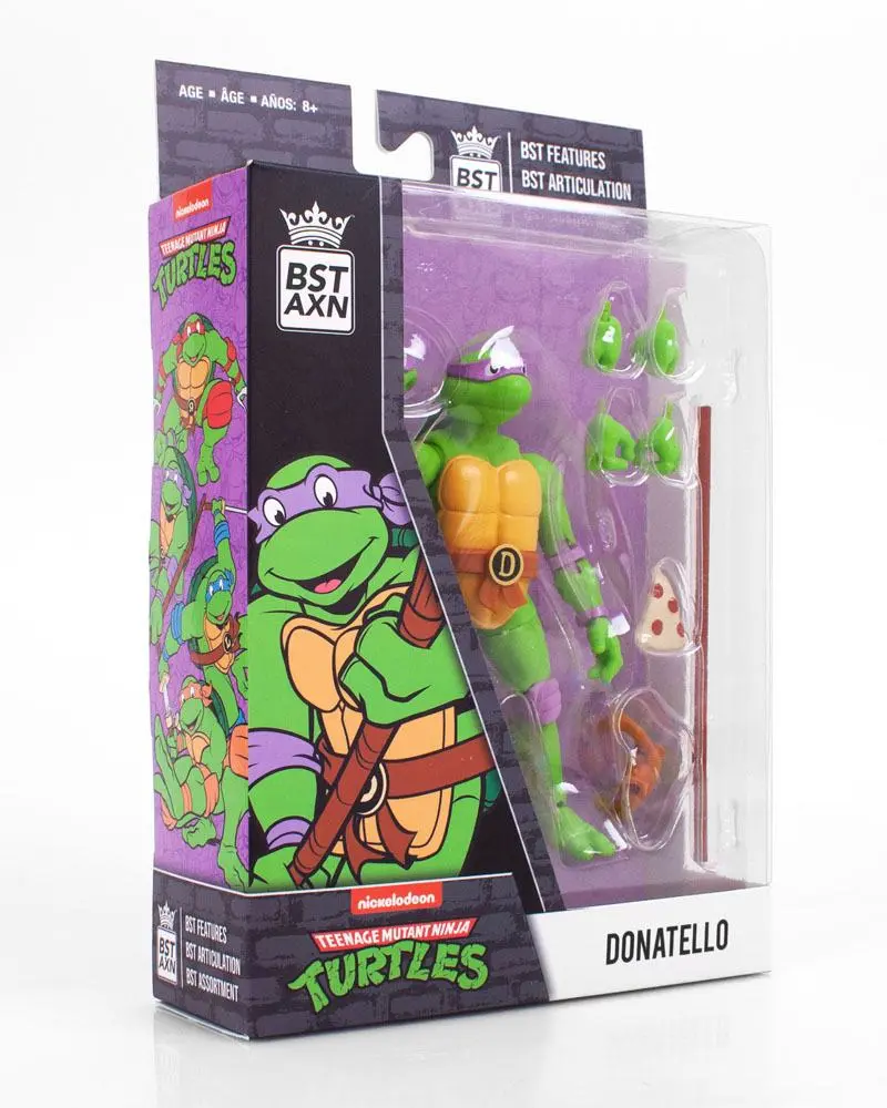 Teenage Mutant Ninja Turtles BST AXN Action Figure Donatello 13 cm product photo
