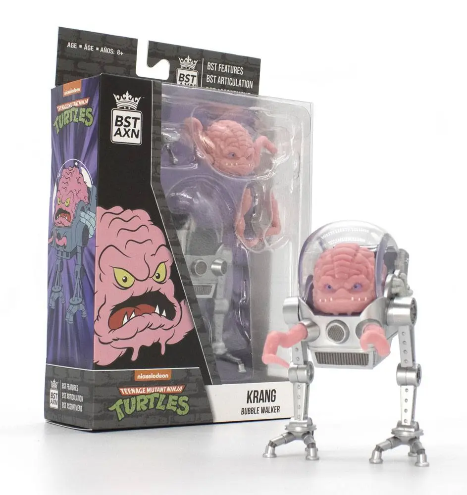 Teenage Mutant Ninja Turtles BST AXN Action Figure Krang with Bubble Walker 13 cm product photo