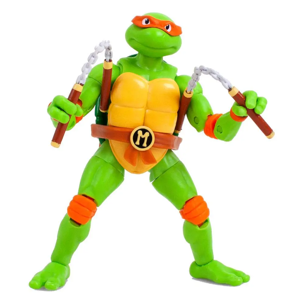 Teenage Mutant Ninja Turtles BST AXN Action Figure Michelangelo 13 cm product photo