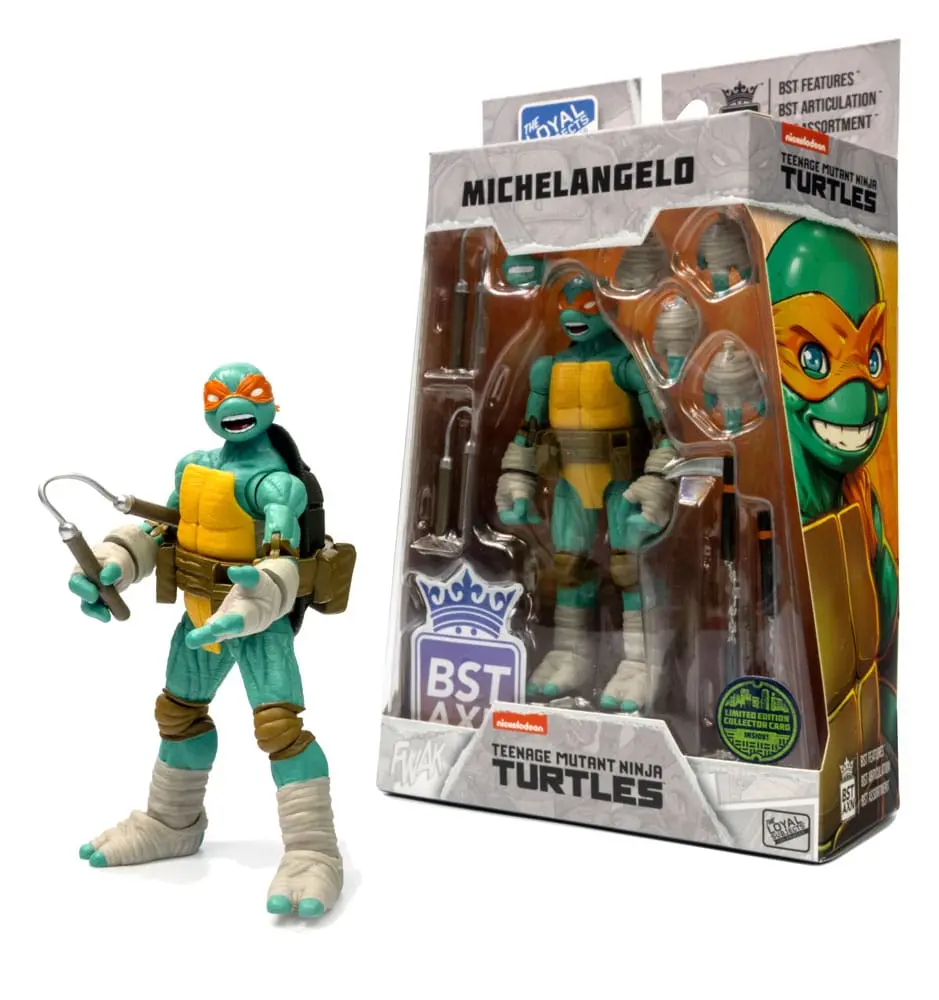 Teenage Mutant Ninja Turtles BST AXN Action Figure Michelangelo (IDW Comics) 13 cm termékfotó