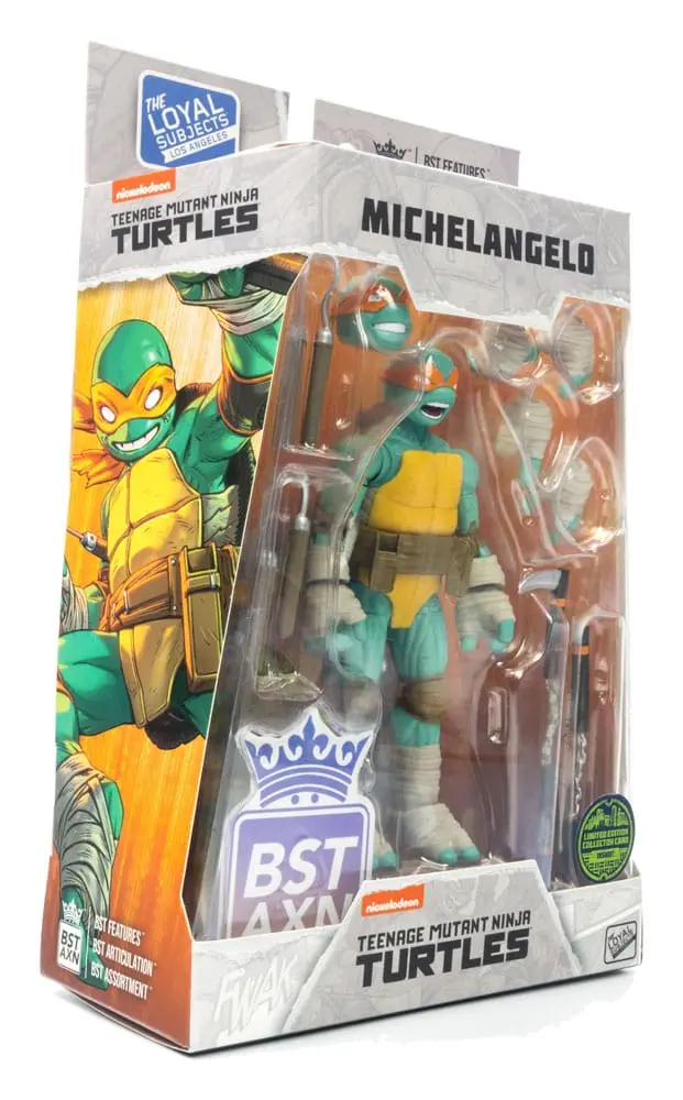 Teenage Mutant Ninja Turtles BST AXN Action Figure Michelangelo (IDW Comics) 13 cm termékfotó