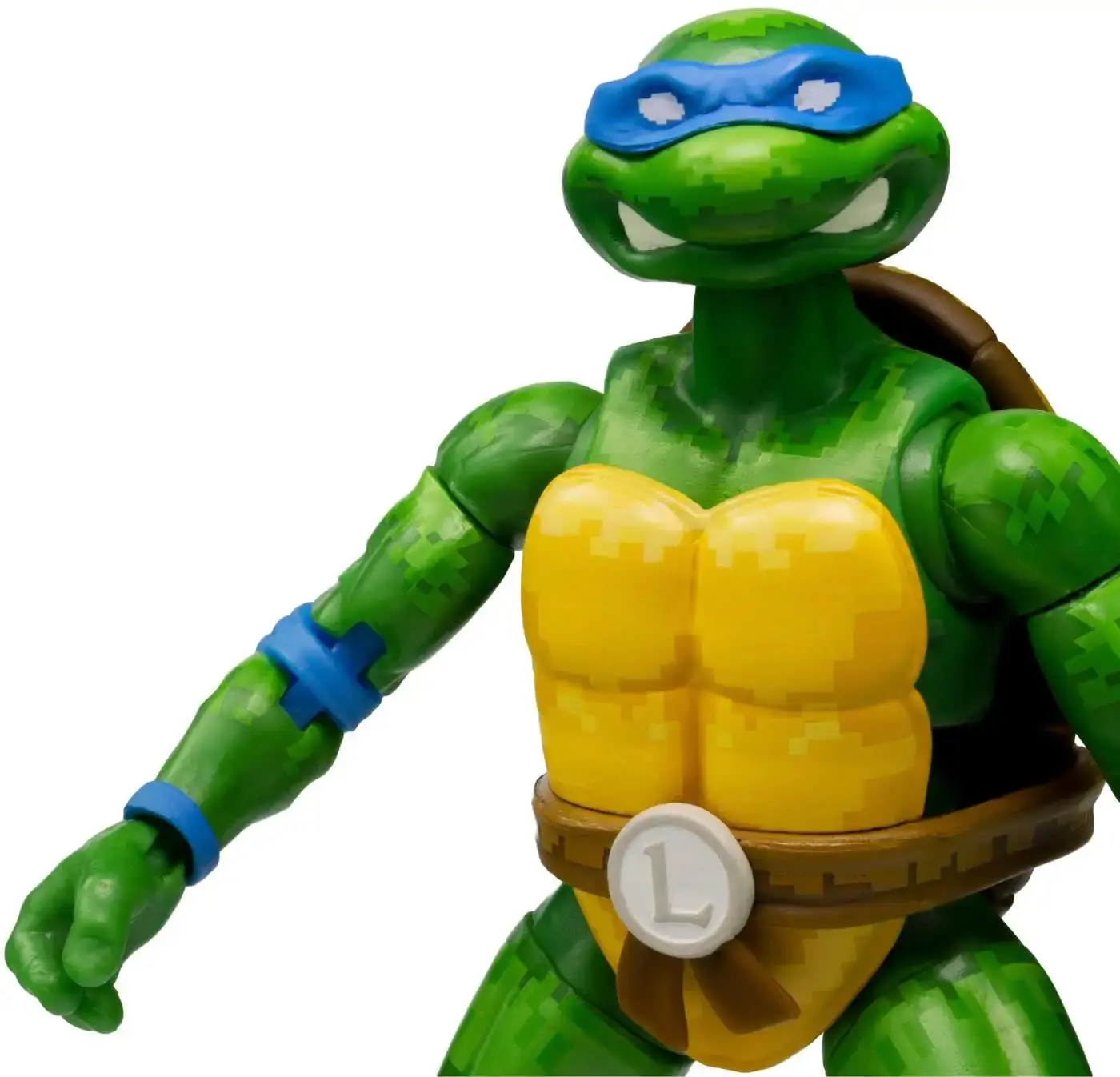 Teenage Mutant Ninja Turtles BST AXN Action Figure NES 8-Bit Leonardo Exclusive 13 cm product photo