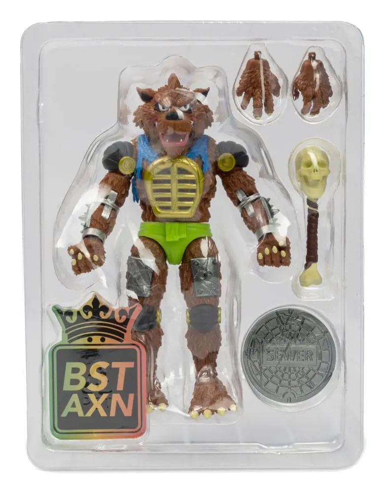 Teenage Mutant Ninja Turtles BST AXN Action Figure Rahzar 13 cm product photo