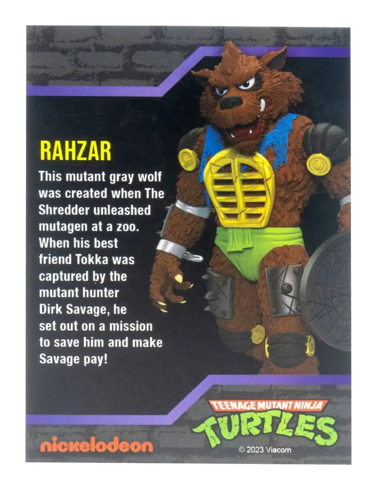 Teenage Mutant Ninja Turtles BST AXN Action Figure Rahzar 13 cm product photo