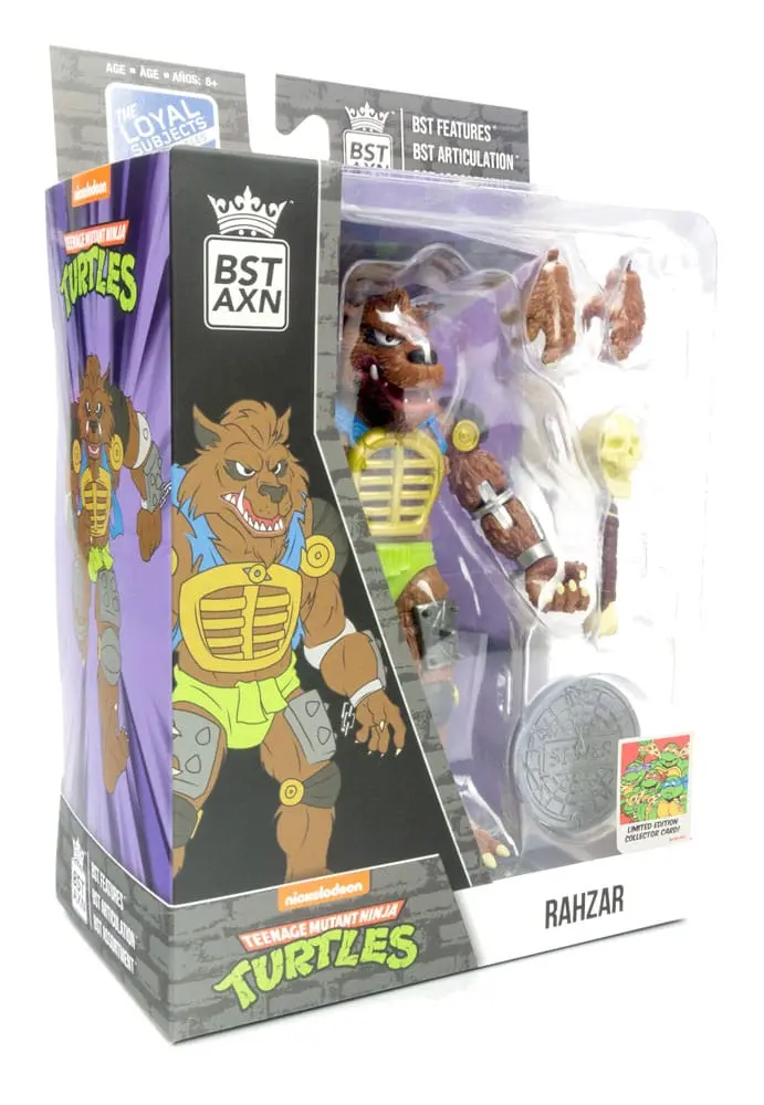 Teenage Mutant Ninja Turtles BST AXN Action Figure Rahzar 13 cm product photo