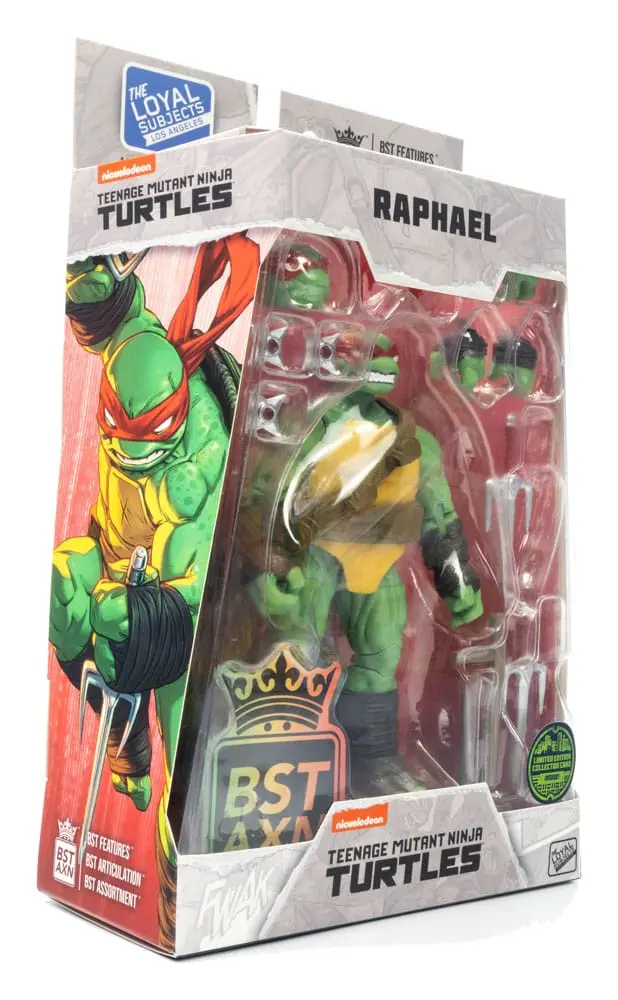 Teenage Mutant Ninja Turtles BST AXN Action Figure Raphael (IDW Comics) 13 cm termékfotó