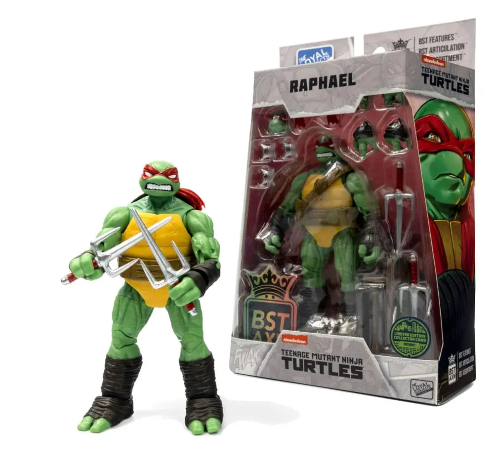 Teenage Mutant Ninja Turtles BST AXN Action Figure Raphael (IDW Comics) 13 cm termékfotó