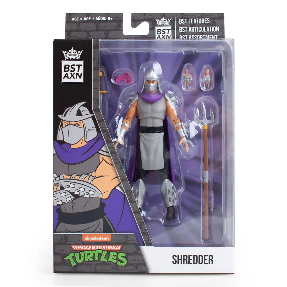 Teenage Mutant Ninja Turtles BST AXN Action Figure Shredder 13 cm termékfotó