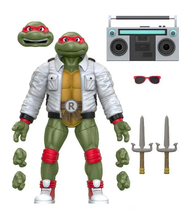 Teenage Mutant Ninja Turtles BST AXN Action Figure Street Gang Raphael 13 cm product photo