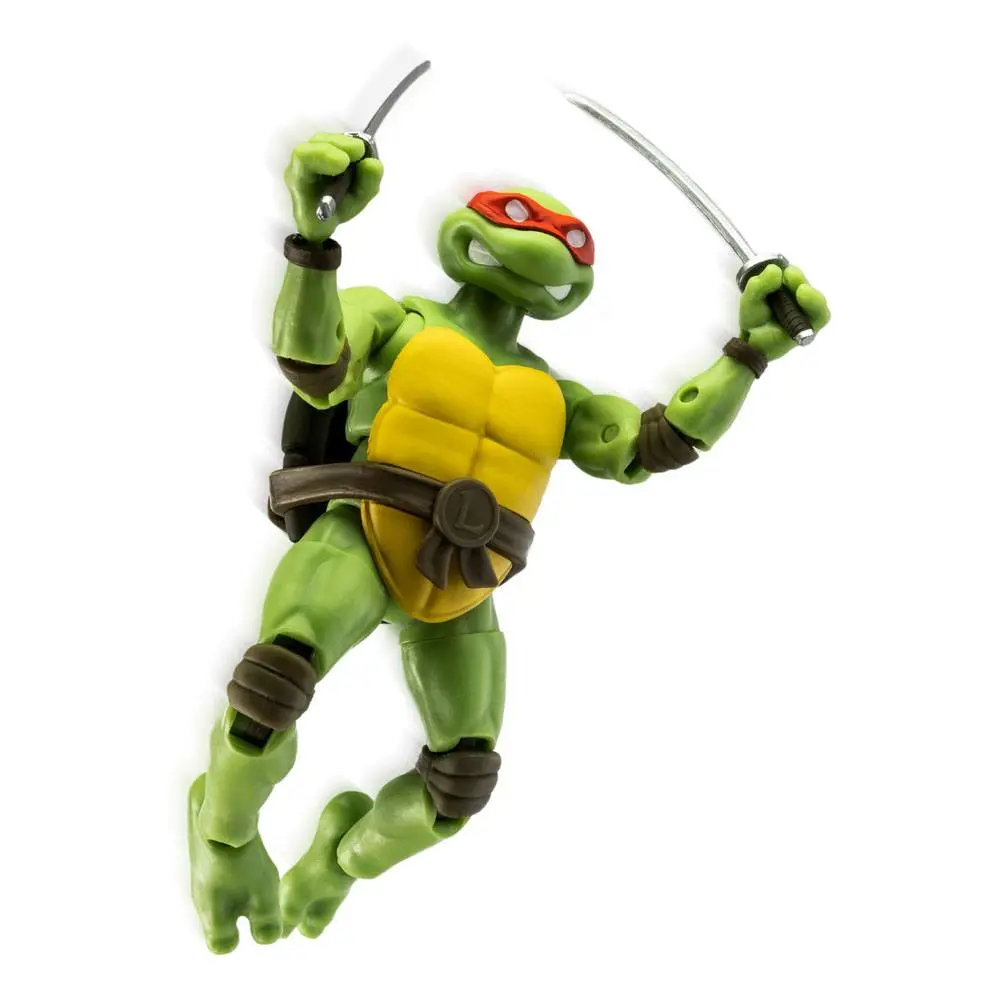 Teenage Mutant Ninja Turtles BST AXN x IDW Action Figure &amp; Comic Book Leonardo Exclusive 13 cm product photo