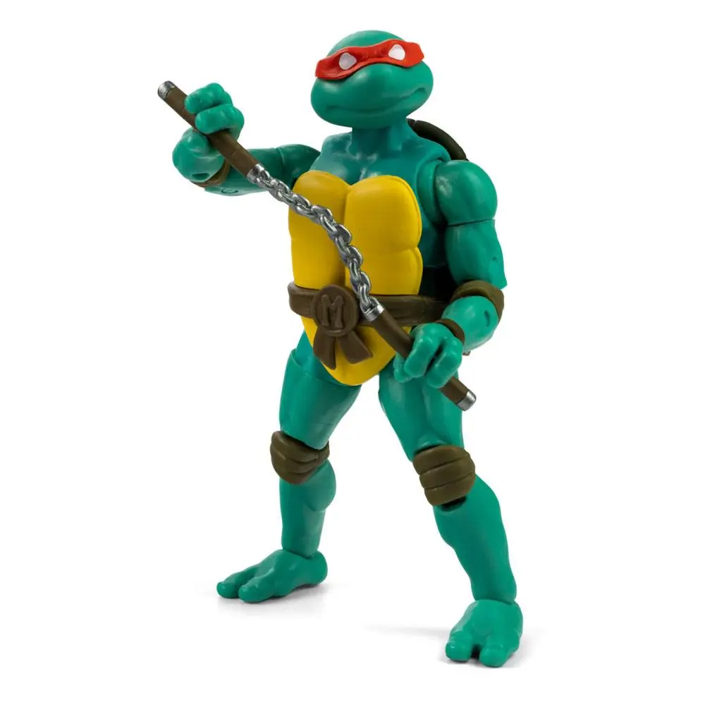 Teenage Mutant Ninja Turtles BST AXN x IDW Action Figure &amp; Comic Book Michelangelo Exclusive 13 cm product photo