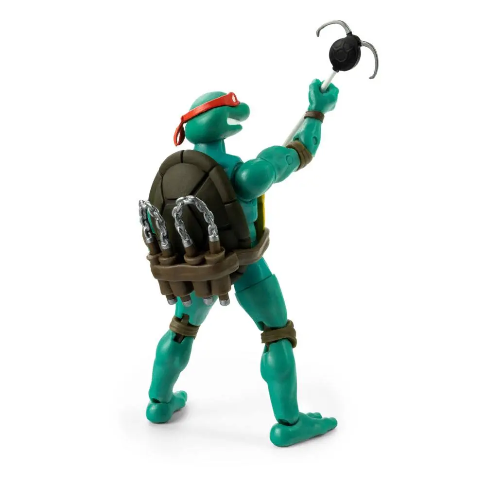 Teenage Mutant Ninja Turtles BST AXN x IDW Action Figure &amp; Comic Book Michelangelo Exclusive 13 cm product photo