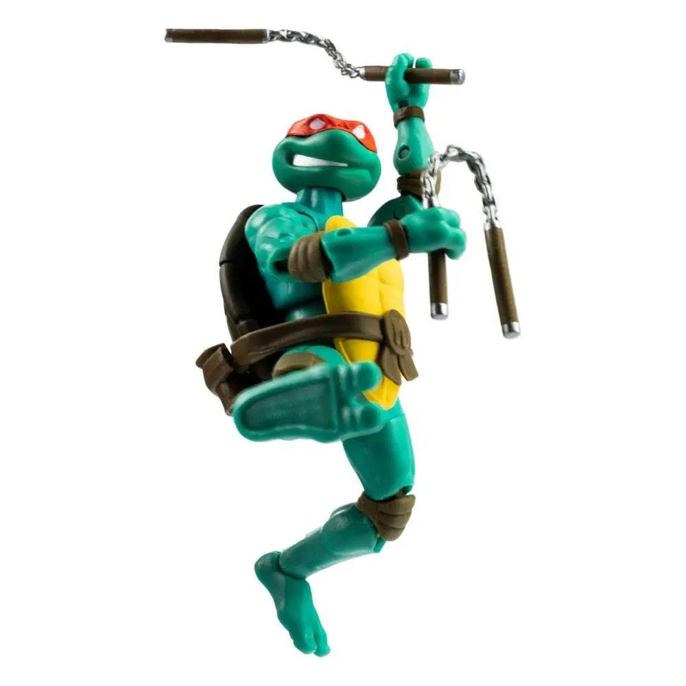 Teenage Mutant Ninja Turtles BST AXN x IDW Action Figure &amp; Comic Book Michelangelo Exclusive 13 cm product photo