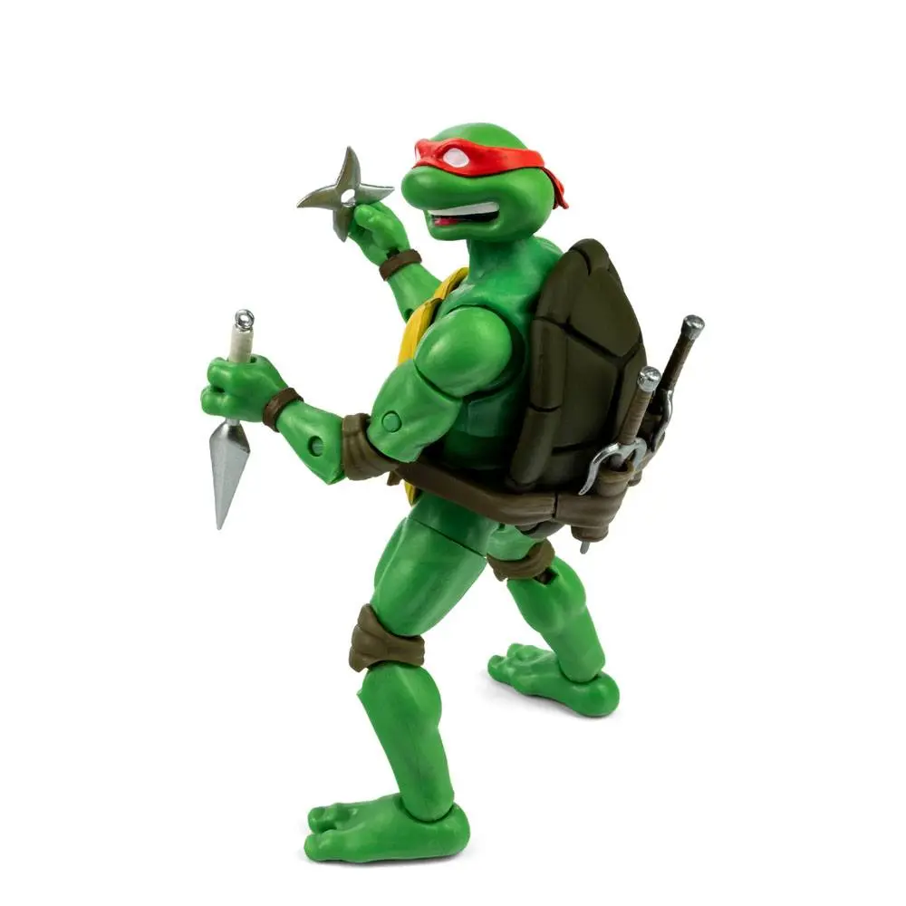 Teenage Mutant Ninja Turtles BST AXN x IDW Action Figure &amp; Comic Book Raphael Exclusive 13 cm product photo