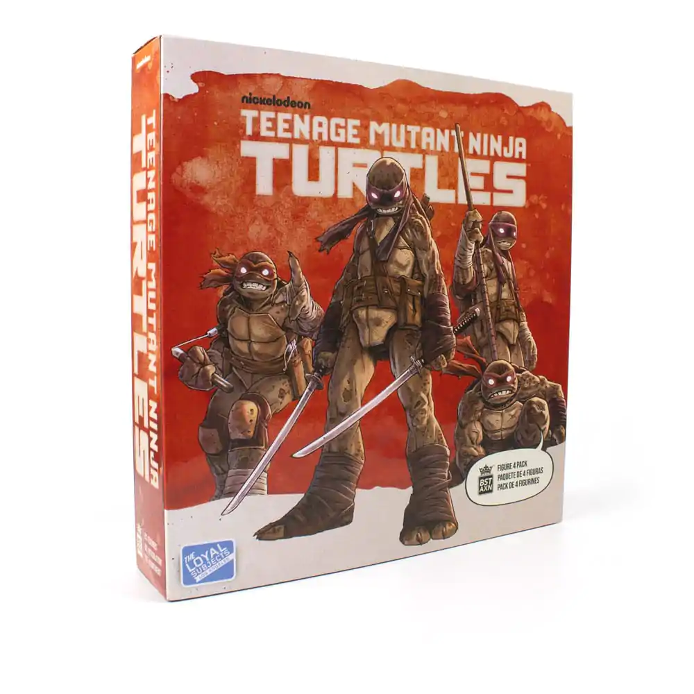 Teenage Mutant Ninja Turtles BST AXN Action Figures 4-Pack Zombie Turtle (IDW Comics) 13 cm termékfotó