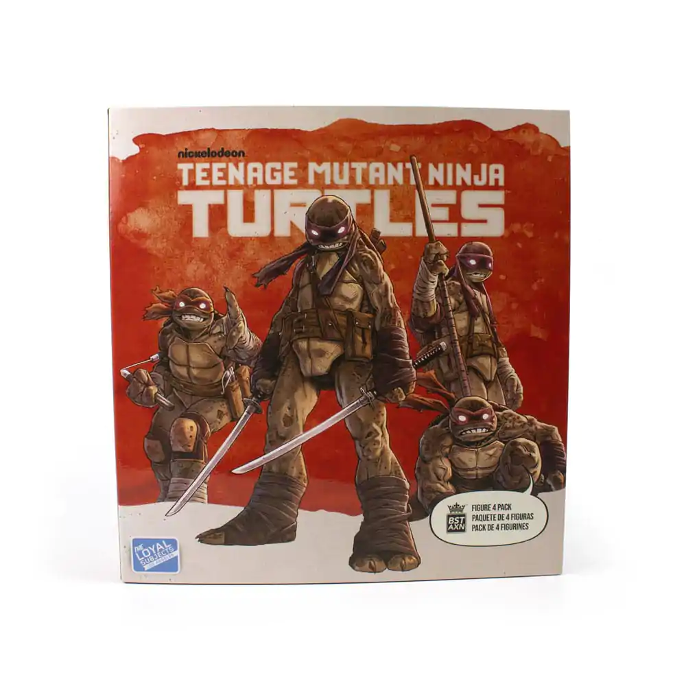 Teenage Mutant Ninja Turtles BST AXN Action Figures 4-Pack Zombie Turtle (IDW Comics) 13 cm product photo