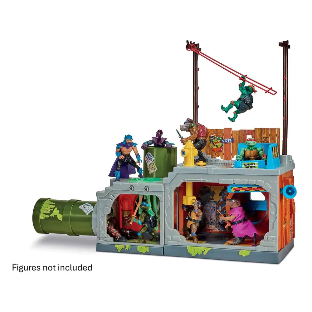 Teenage Mutant Ninja Turtles Building Secret Sewer Lid Playset Mutant Module 30 cm product photo