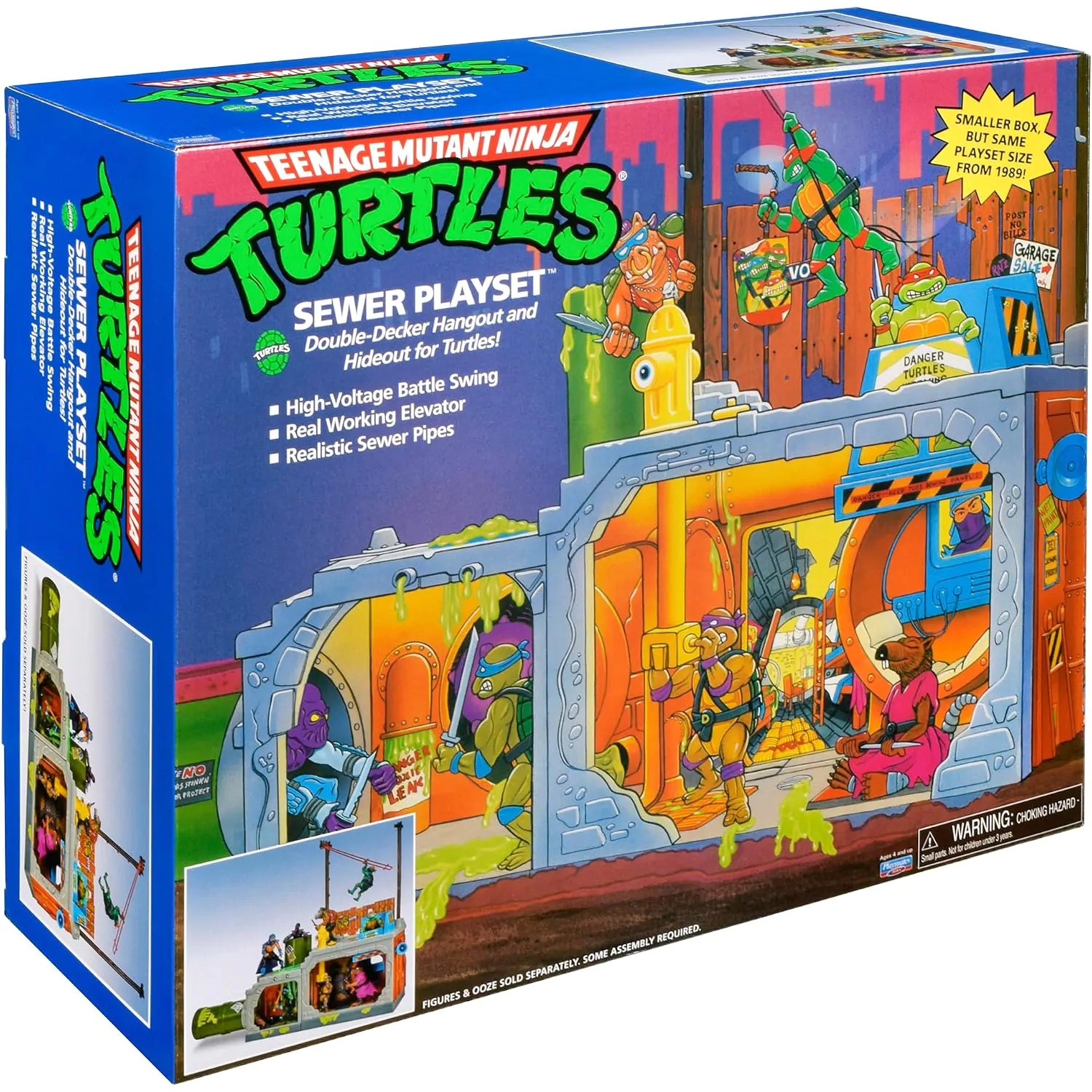 Teenage Mutant Ninja Turtles Building Secret Sewer Lid Playset Mutant Module 30 cm product photo
