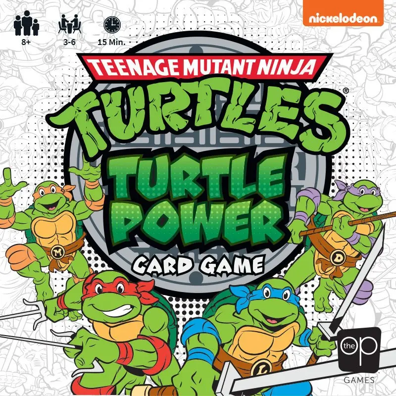 Teenage Mutant Ninja Turtles Card Game Turtle Power Card Game *English Version* product photo
