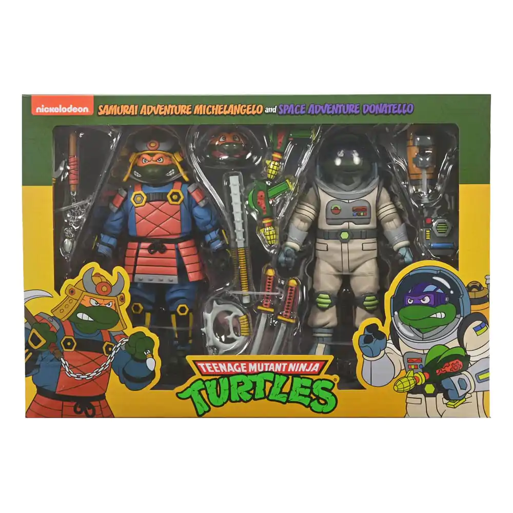 Teenage Mutant Ninja Turtles (Cartoon) Action Figure 2 Pack Space Adventure & Samurai Turtles 18 cm termékfotó