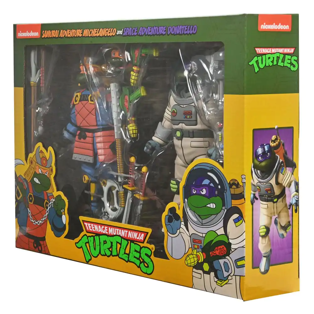 Teenage Mutant Ninja Turtles (Cartoon) Action Figure 2 Pack Space Adventure & Samurai Turtles 18 cm termékfotó