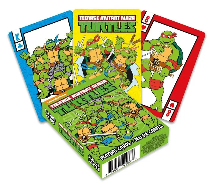 Teenage Mutant Ninja Turtles Playing Cards Cartoon product photo