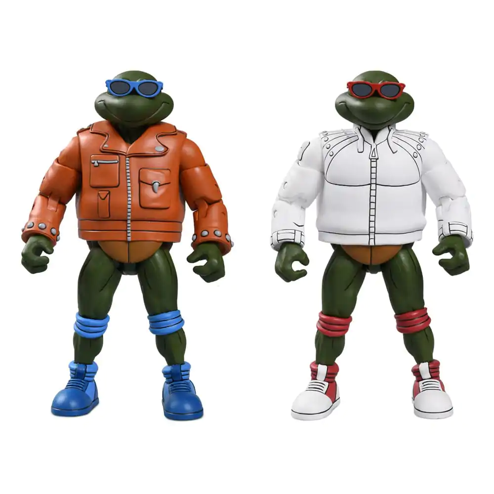 Teenage Mutant Ninja Turtles (Cartoon) Action Figure Punk Leo and Punk Raph 2 Pack 18 cm product photo