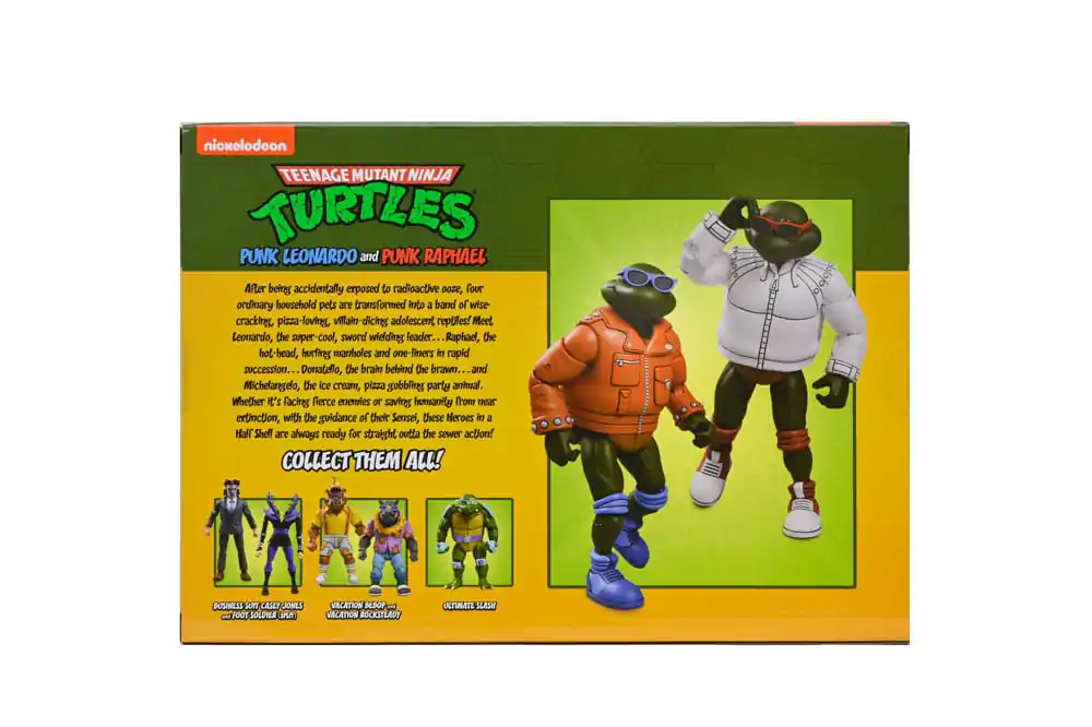 Teenage Mutant Ninja Turtles (Cartoon) Action Figure Punk Leo and Punk Raph 2 Pack 18 cm product photo