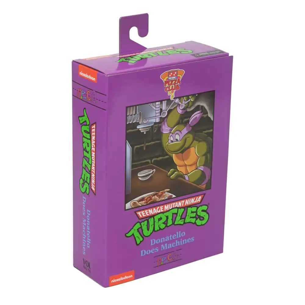 Teenage Mutant Ninja Turtles (Cartoon) Action Figure Ultimate Donatello VHS 18 cm termékfotó