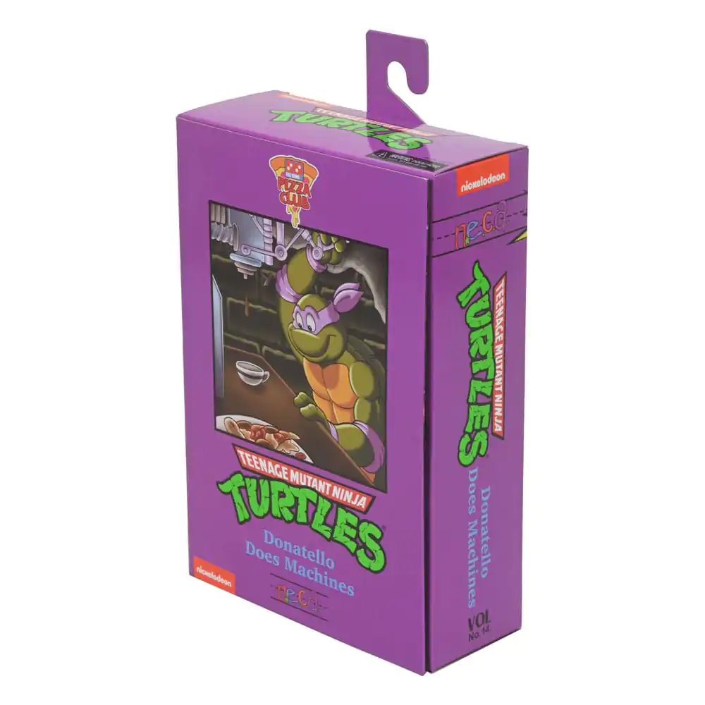 Teenage Mutant Ninja Turtles (Cartoon) Action Figure Ultimate Donatello VHS 18 cm termékfotó