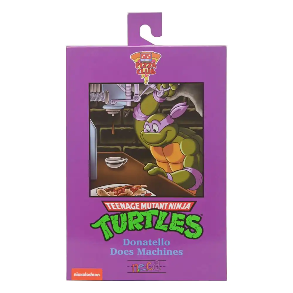 Teenage Mutant Ninja Turtles (Cartoon) Action Figure Ultimate Donatello VHS 18 cm termékfotó