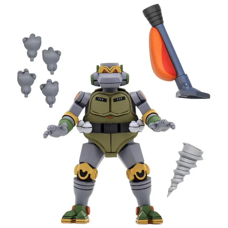 Teenage Mutant Ninja Turtles Cartoon Ultimate Metalhead artoculated figure 18cm product photo