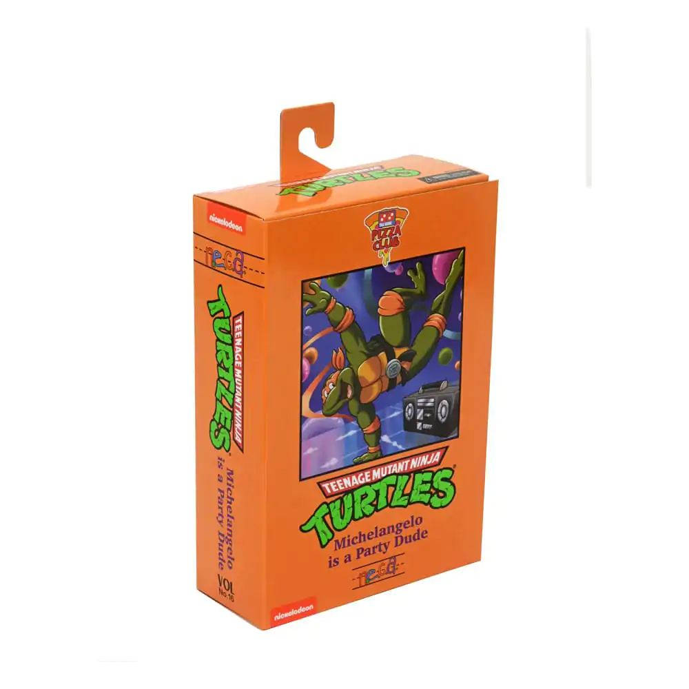 Teenage Mutant Ninja Turtles (Cartoon) Action Figure Ultimate Michelangelo VHS 18 cm termékfotó