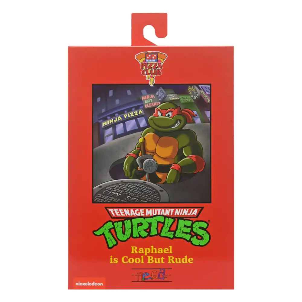 Teenage Mutant Ninja Turtles (Cartoon) Action Figure Ultimate Raphael VHS 18 cm termékfotó