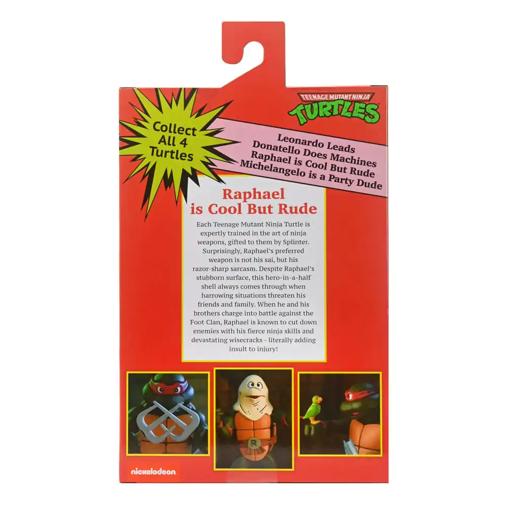 Teenage Mutant Ninja Turtles (Cartoon) Action Figure Ultimate Raphael VHS 18 cm termékfotó