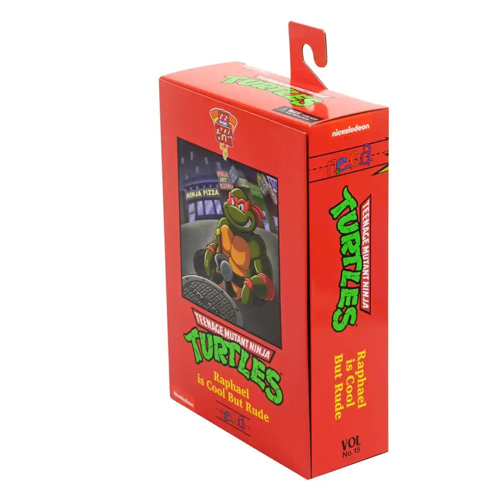 Teenage Mutant Ninja Turtles (Cartoon) Action Figure Ultimate Raphael VHS 18 cm termékfotó