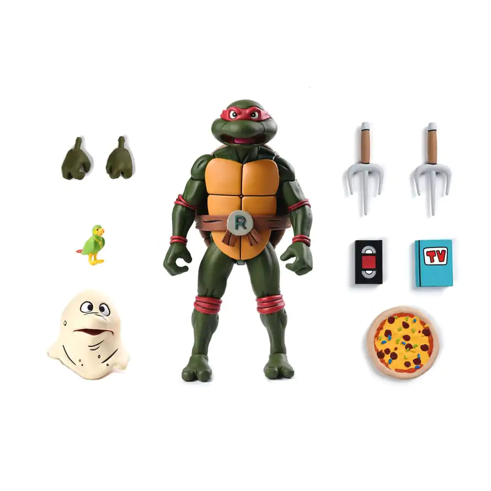 Teenage Mutant Ninja Turtles (Cartoon) Action Figure Ultimate Raphael VHS 18 cm termékfotó