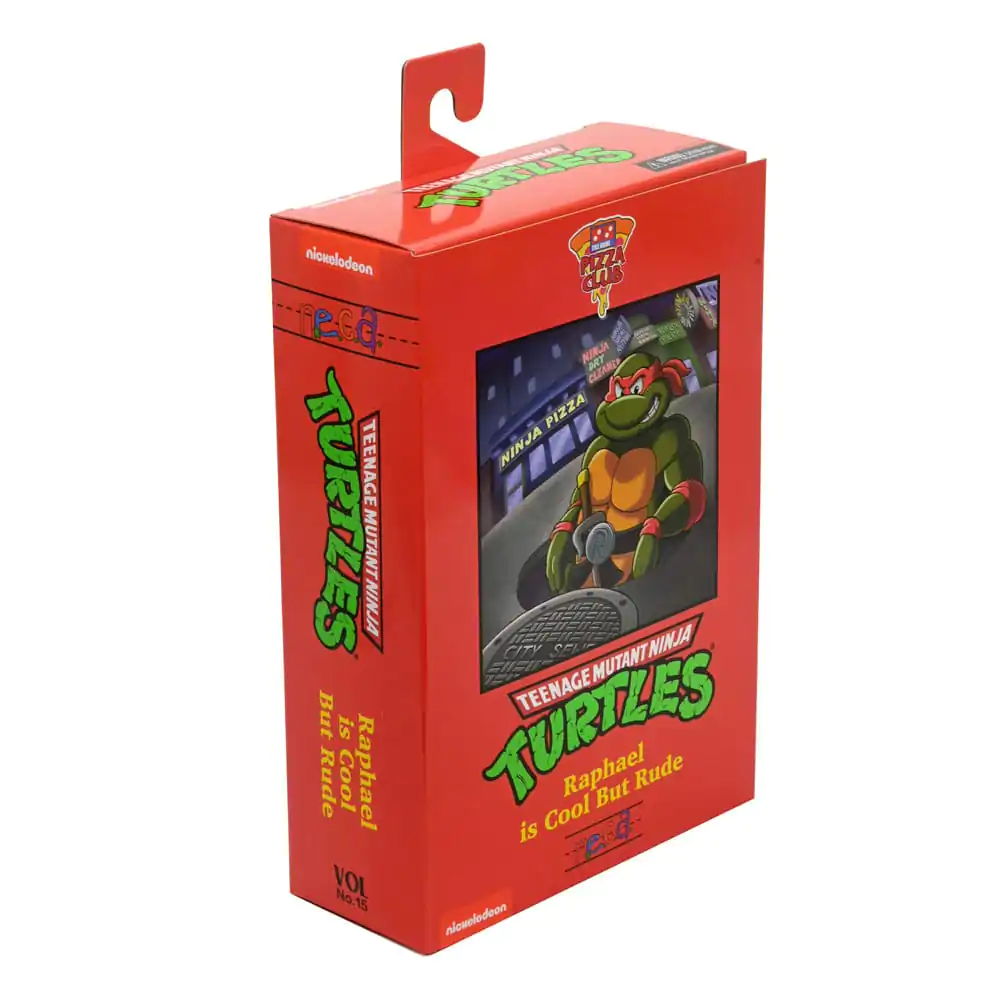 Teenage Mutant Ninja Turtles (Cartoon) Action Figure Ultimate Raphael VHS 18 cm termékfotó