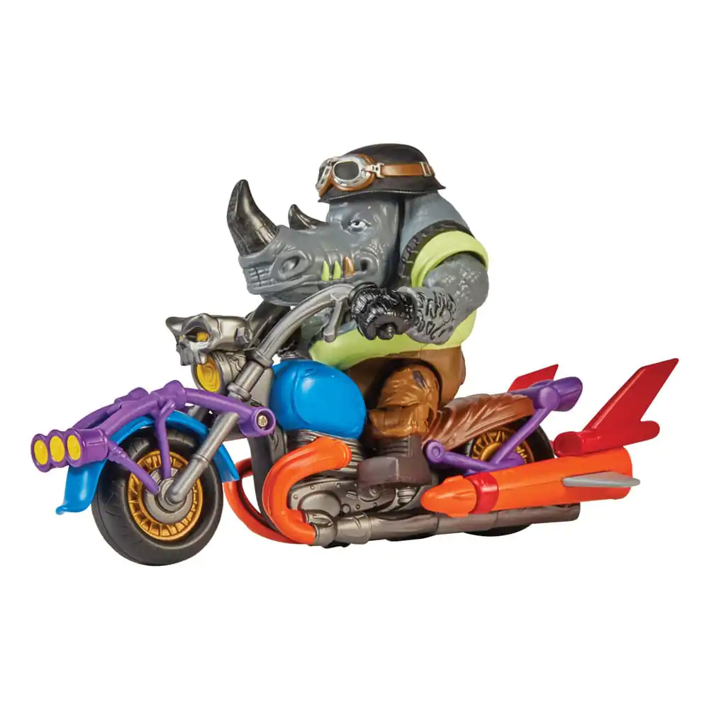 Teenage Mutant Ninja Turtles Action Figure Chopper mit Rocksteady termékfotó