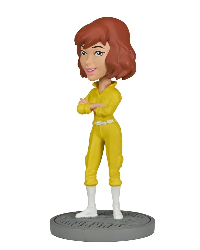 Teenage Mutant Ninja Turtles (Classic) Head Knocker Bobble-Head April O'Neil 20 cm product photo