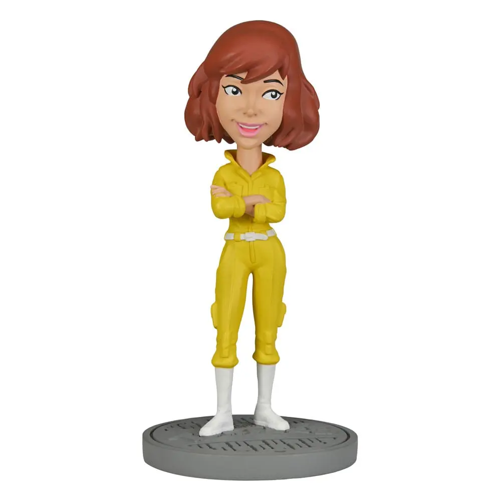 Teenage Mutant Ninja Turtles (Classic) Head Knocker Bobble-Head April O'Neil 20 cm product photo