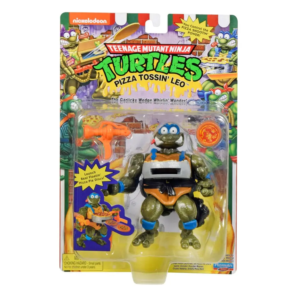 Teenage Mutant Ninja Turtles Action Figure Classic Pizza Tossin' Leo 10 cm product photo