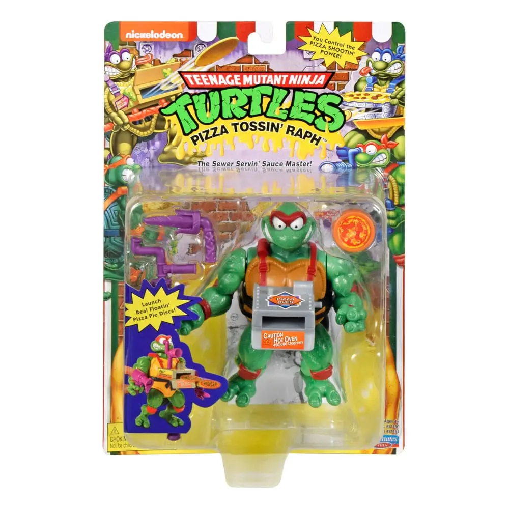 Teenage Mutant Ninja Turtles Action Figure Classic Pizza Tossin' Raph 10 cm product photo