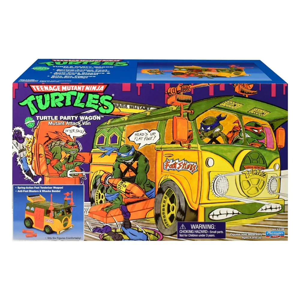 Teenage Mutant Ninja Turtles Vehicle Classic Turtle Party Wagon product photo
